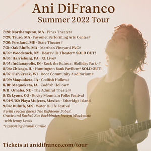 Ani DiFranco 2022 Tour